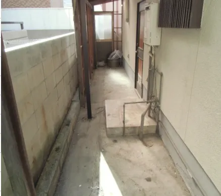 作業後